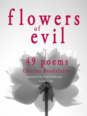 cover image of 49 poems from the Flowers of Evil by Baudelaire